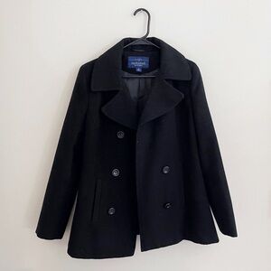 Mackintosh New England pea coat preppy chic style